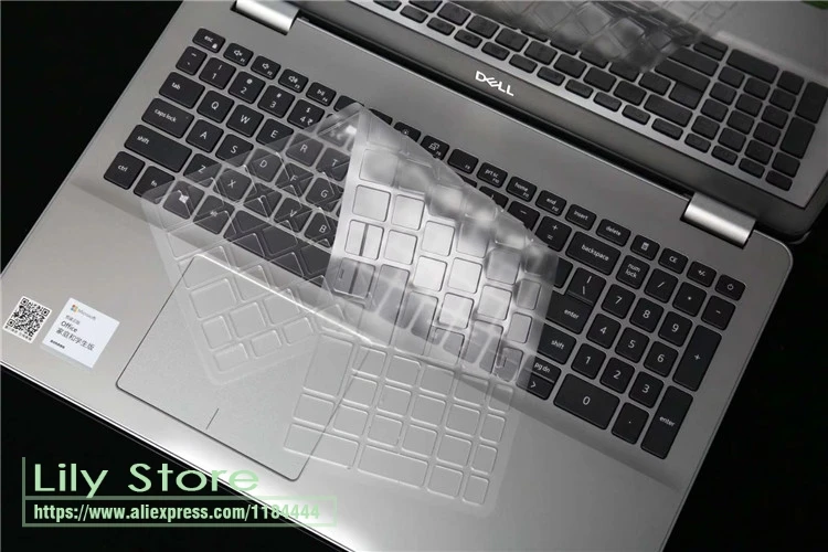 Защитный чехол-клавиатура из ТПУ Для 15," Dell Inspiron 15 5584 ноутбука компьютера