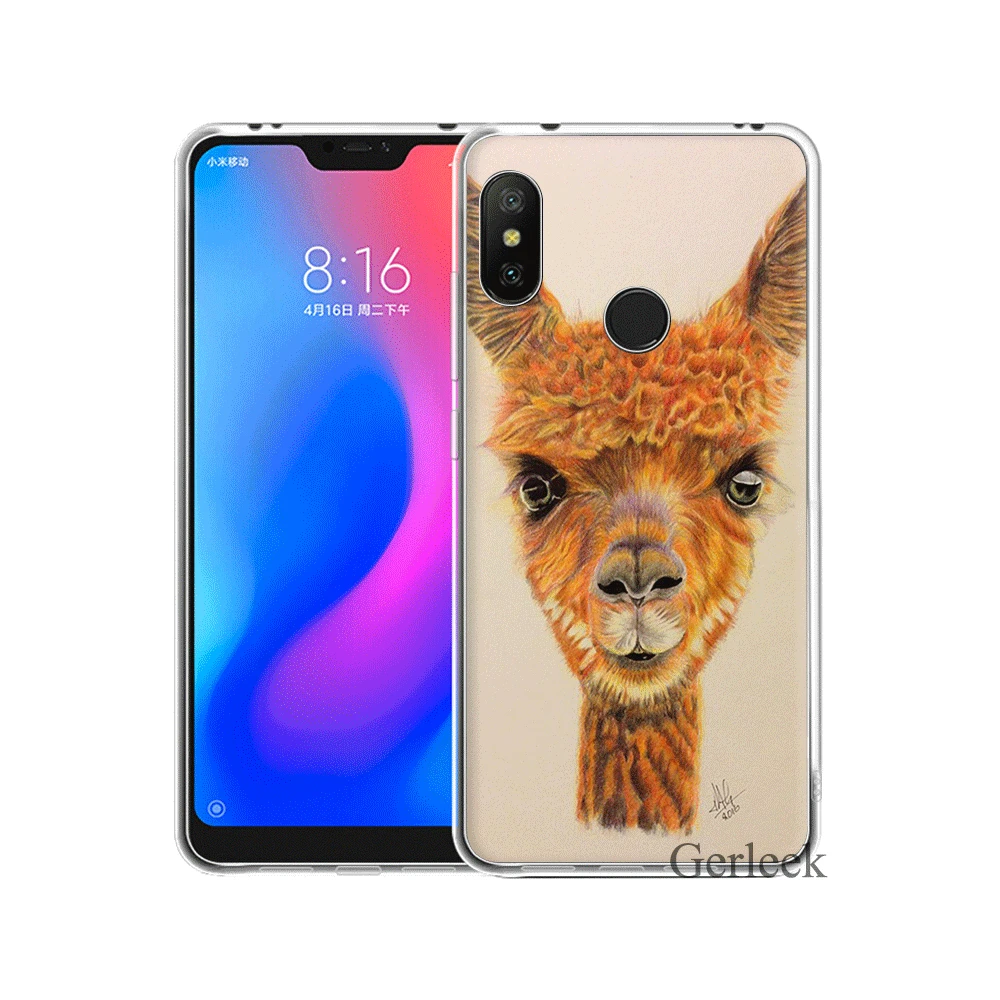 Чехол для телефона Xiaomi Redmi 4A 4X5 5A 6 6A 7 7A 8A S2 GO K20 Pro милый чехол из альпаки | Мобильные