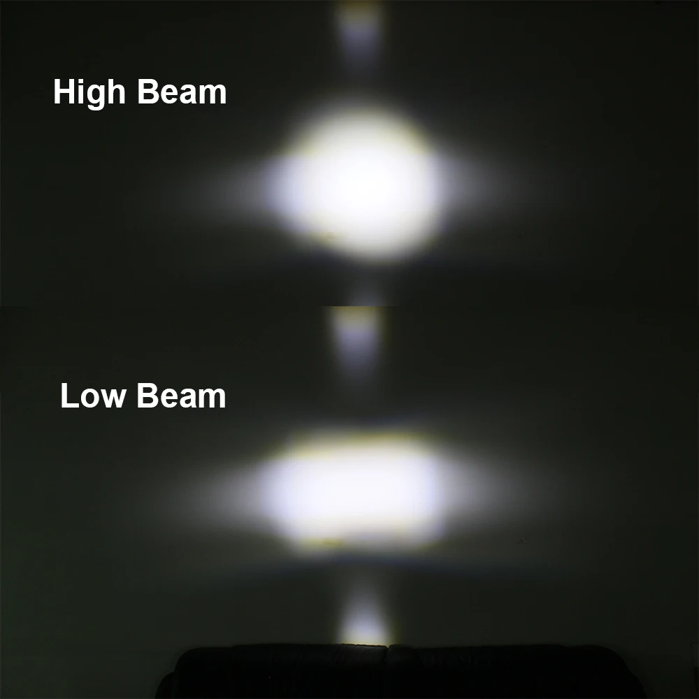 2 предмета 7 дюймов светодиодный головной светильник Поворотная сигнальная лампа