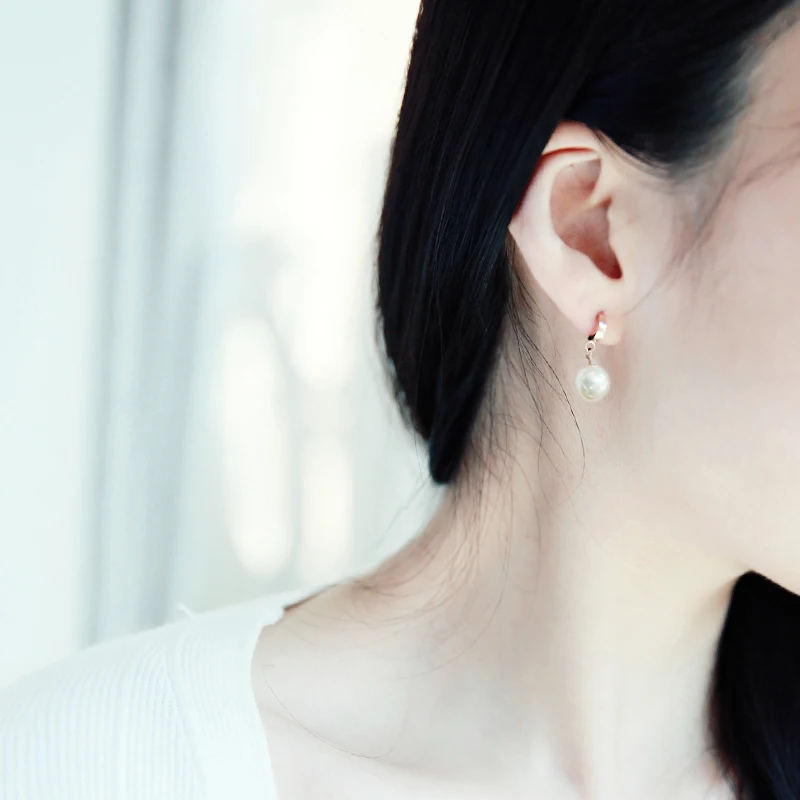 Серьги подвески YUN RUO женские элегантные Висячие ювелирные украшения из