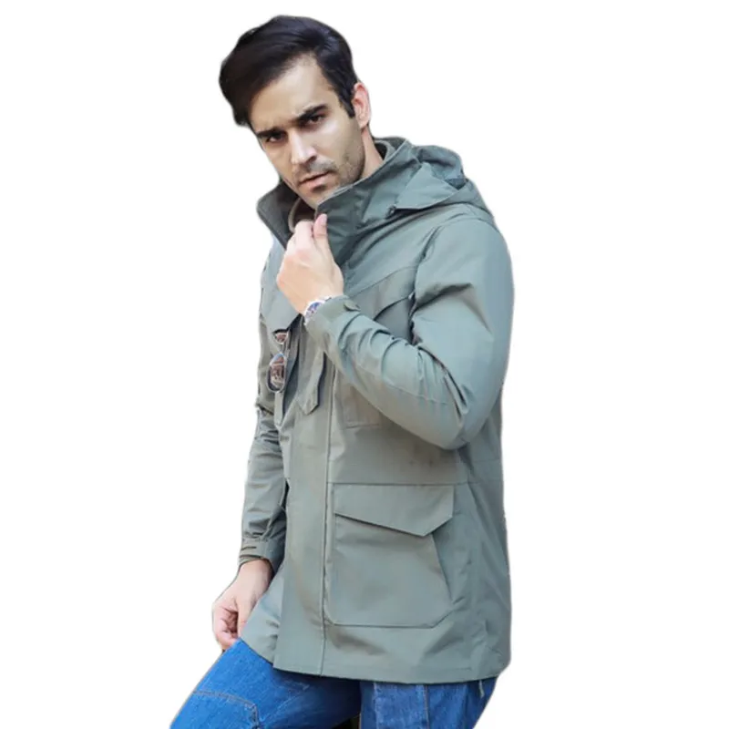 Модернизированный M65 Тактический Плащ армейская одежда Повседневная