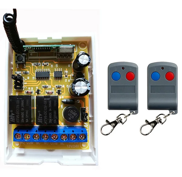 Пульт дистанционного управления DC12V DC24V 2CH RF