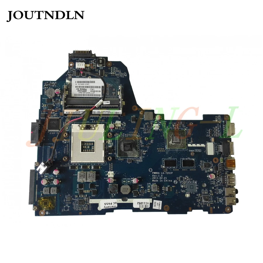 Материнская плата JOUTNDLN для toshiba satellite C660 K000124380|rev 1.0|c660 motherboardtoshiba c660 motherboard |