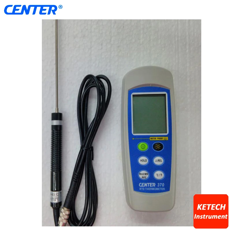 

RTD IP67 Waterproof Digital Thermometer Tester CENTER370