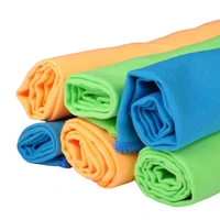 1pcs 30c40cm microfiber cloth two faced plush cleaning polishing wax towel wiping dust car care home cleaning towel auto detail