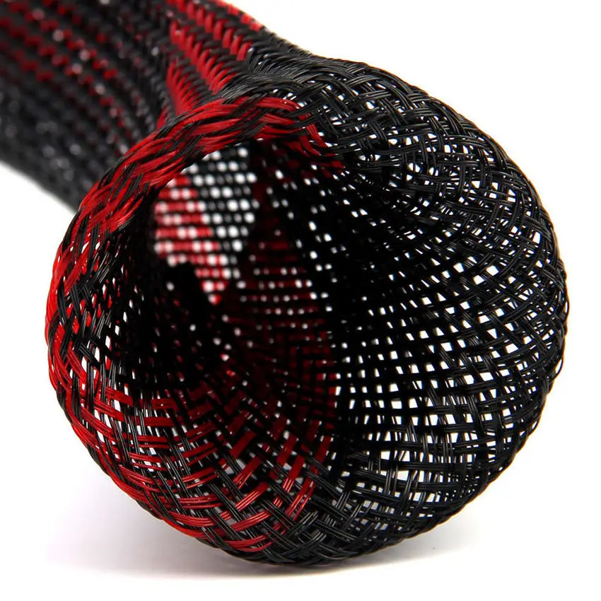 Новинка расширяемая плетеная сетка удочка рукав столб Защитная перчатка