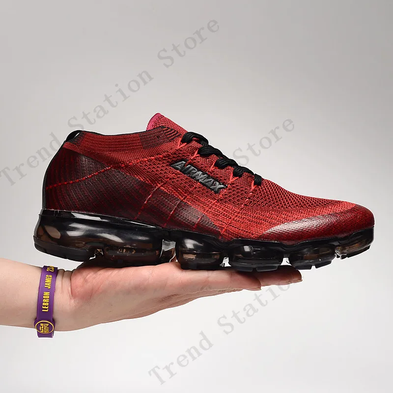 Женские кроссовки мужские Air Vapormax_2.0 обувь высокого качества с воздушной подушкой обувь для спорта на открытом воздухе спортивные кроссовки белый черный