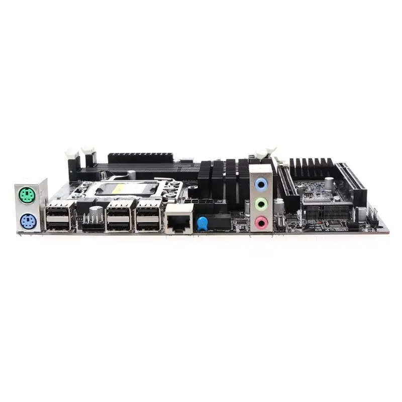Новинка для X58 настольная материнская плата LGA 1366 Pin DDR3 компьютерная материнская плата для L/E5520 X5650 RECC