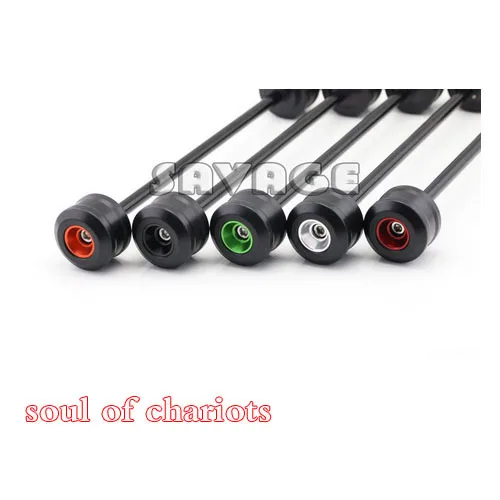 CNC передняя ось вилка Краш ползунки колпачок колеса протектор для KAWASAKI Z800 2013