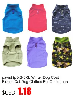 Pawstrip/крутая Одежда для собак FBI; летняя жилетка для щенков; рубашки для собак в Йоркском стиле, чихуахуа; одежда для маленьких девочек; повседневные летние рубашки для собачек-Мопсов