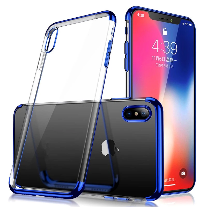 2019 чехол для Samsung S8 Plus S9 прозрачный мягкий силиконовый из ТПУ с покрытием задняя