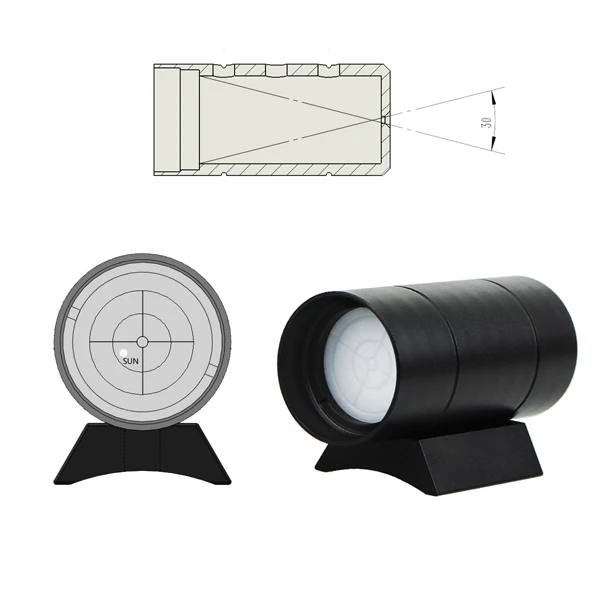SVBONY солнечный искатель для позиционирования солнца полный Finderscope Eclipse и частичное наблюдение затмения для астрономии телескоп W2563