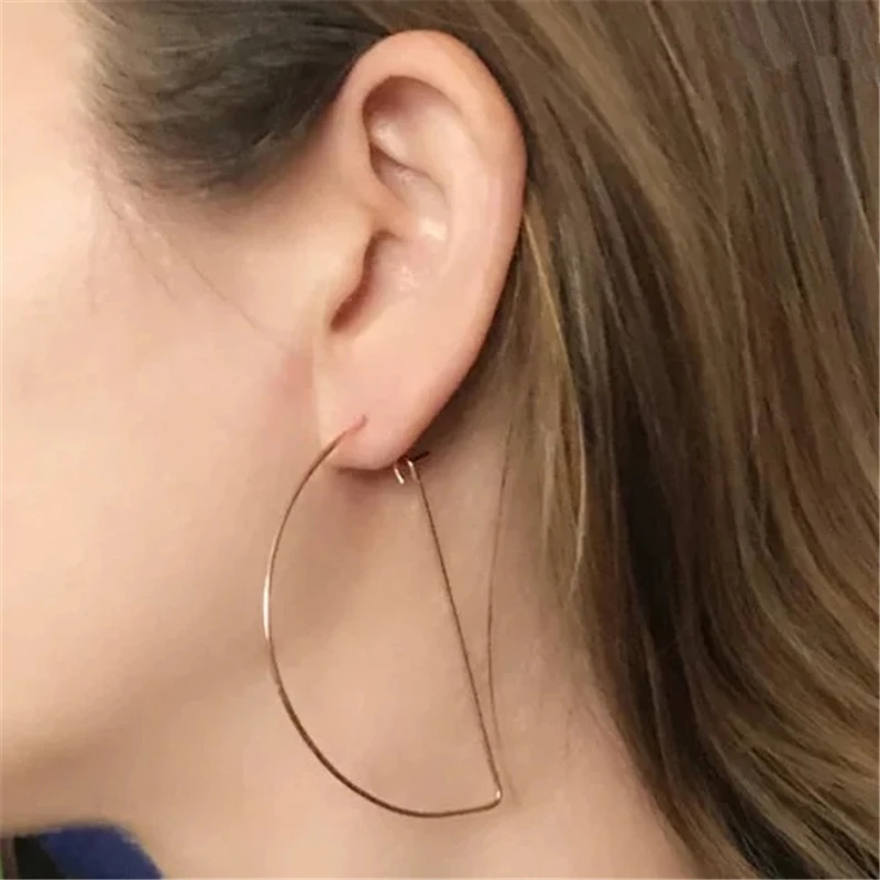 

925 Silver Hoop Earrings Handmade Jewelry Vintage Gold Filled Brincos Pendientes Boho Earrings For Women Oorbellen