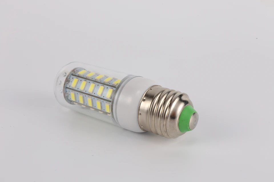 LARZI AC 220V E27 E14 светодиодный светильник 5730SMD светодиодный свет кукурузы светодиодный лампы 24 36 48 56 69 72 светодиодный s люстры свечи освещение украшение дома