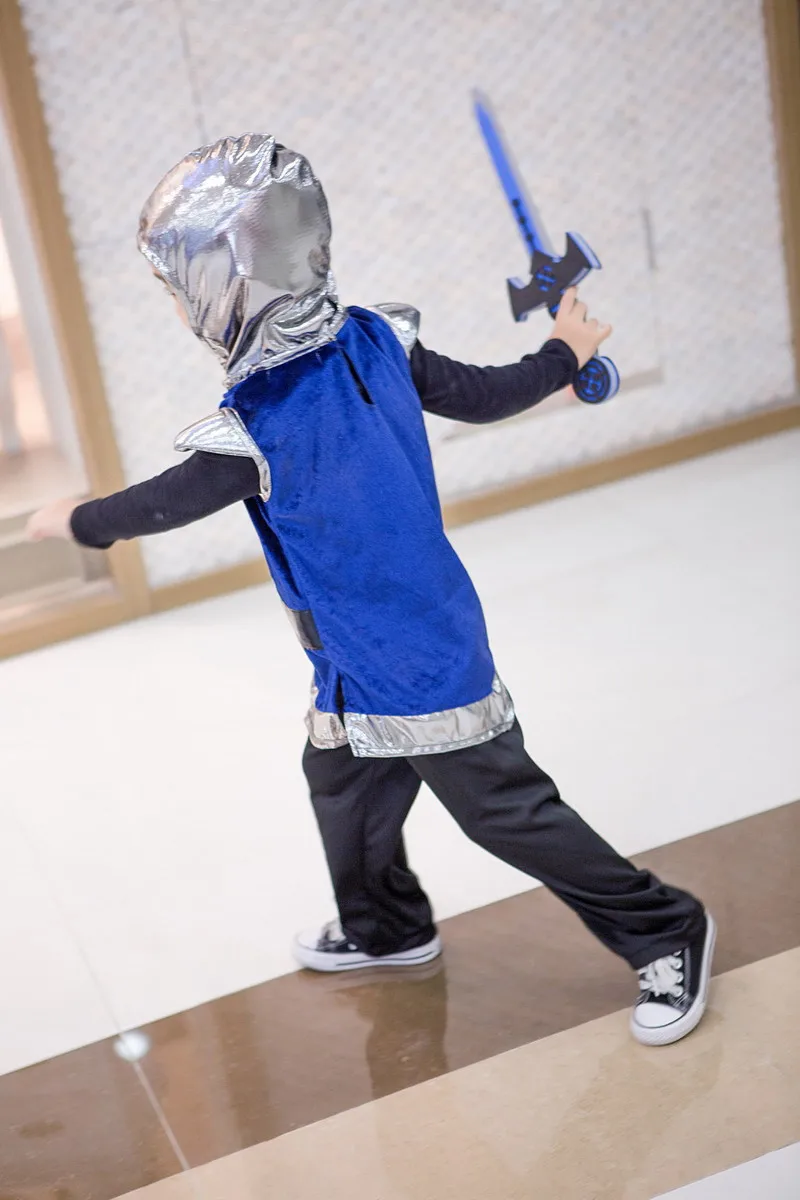 Одежда для маленьких мальчиков Valiant рыцарь воин костюм с меч детский подарок ко