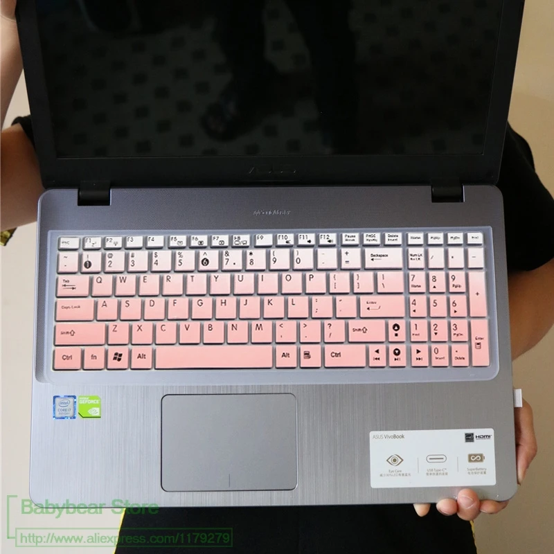 Защитная крышка клавиатуры для ноутбука 15 6 дюйма защитная Asus Vivobook X542Uf X542Ur X542Un X542Uq