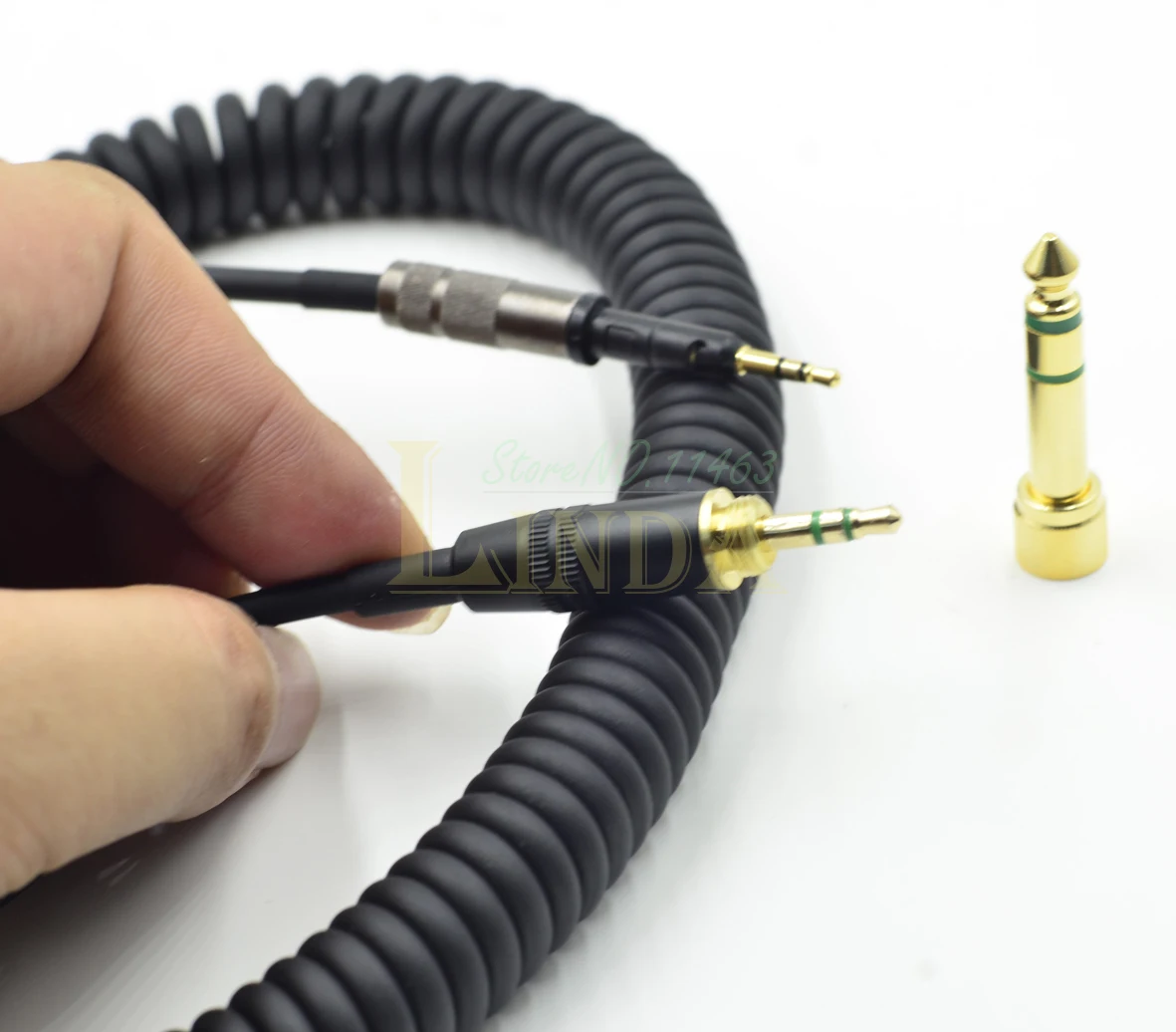 Аудио кабель шнур провод DIY линия для наушников Sennheiser HD6 MIX HD7 HD8 DJ | Электроника