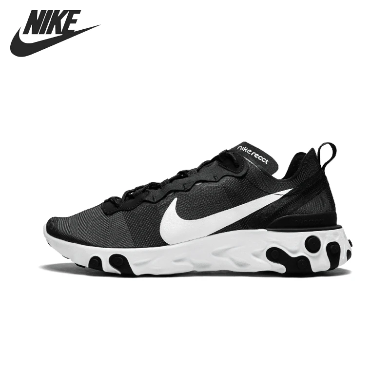 Новое поступление оригинальных мужских кроссовок NIKE REACT ELEMENT 55|Беговая обувь| |