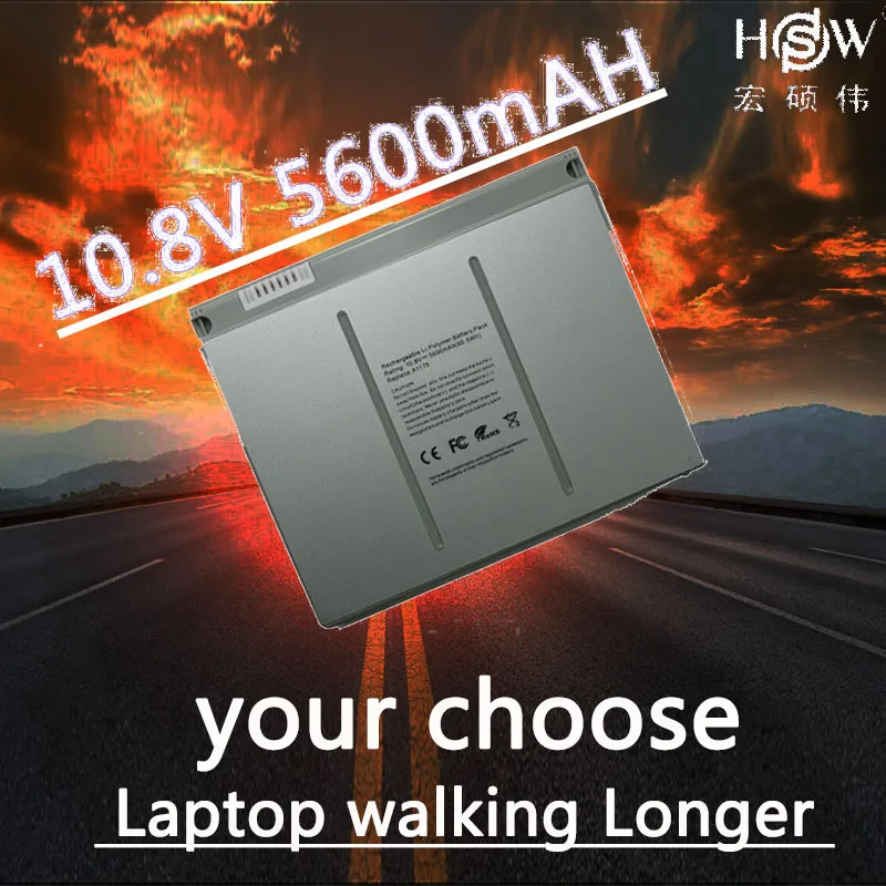 Аккумулятор HSW для ноутбука Apple MacBook Pro батарея 15 дюймов A1175 MA348 A1150 A1260 MA463 MA464 MA600 MA601
