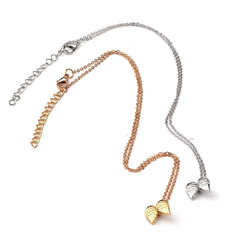 Горячая Распродажа женское ожерелье с подвеской покрытое золотом и серебром