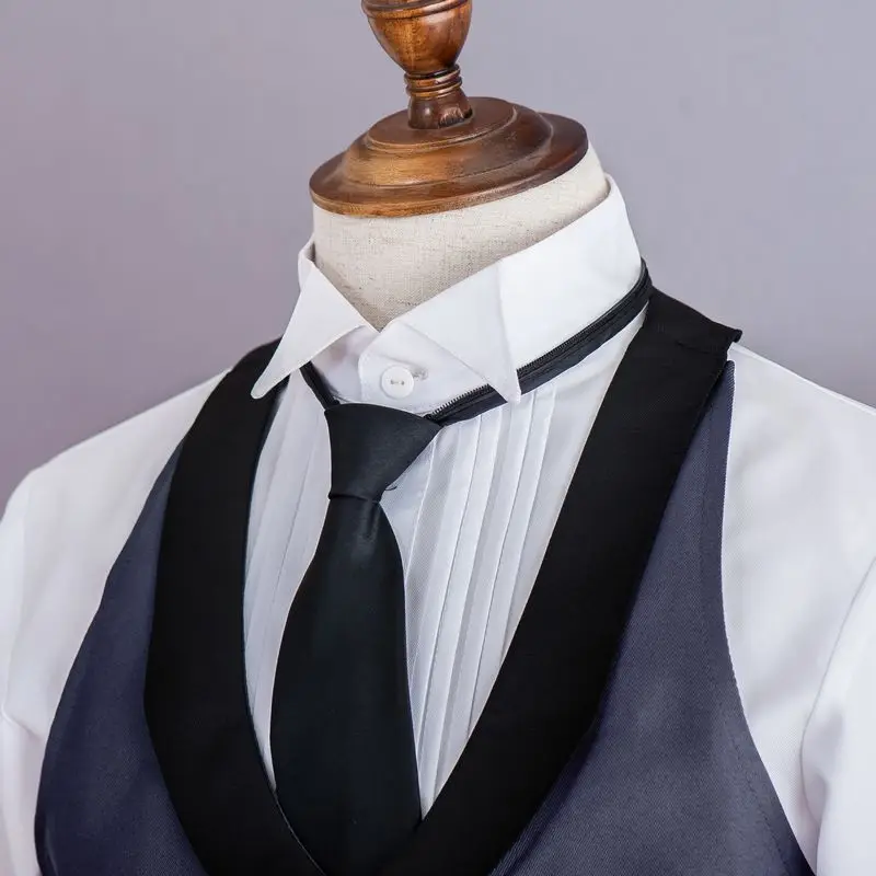 

Black Butler 2 Kuroshitsuji Sebastian Michaelis Cosplay Costume Unisex Uniform for Man/Woman