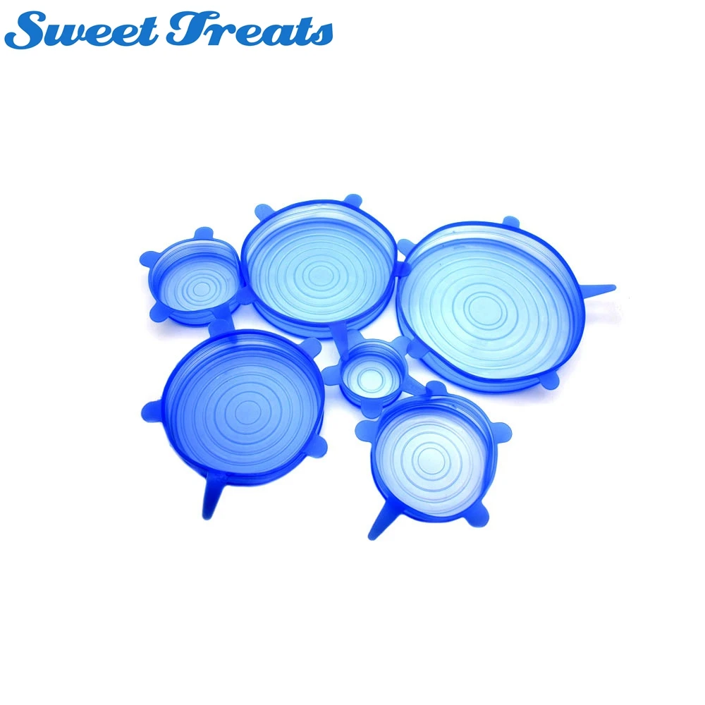 6 шт. силиконовые крышки для кухонной посуды|bowl kitchen|kitchen bowlcooking bowl |