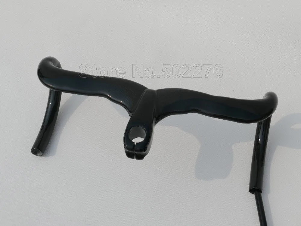 Велосипедный руль-полностью карбоновый глянцевый матовый шоссейный велосипед