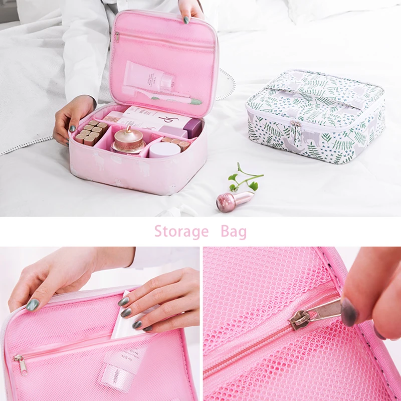 LDAJMW Для женщин и мужчин Водонепроницаемый Оксфорд Макияж сумка косметичка для