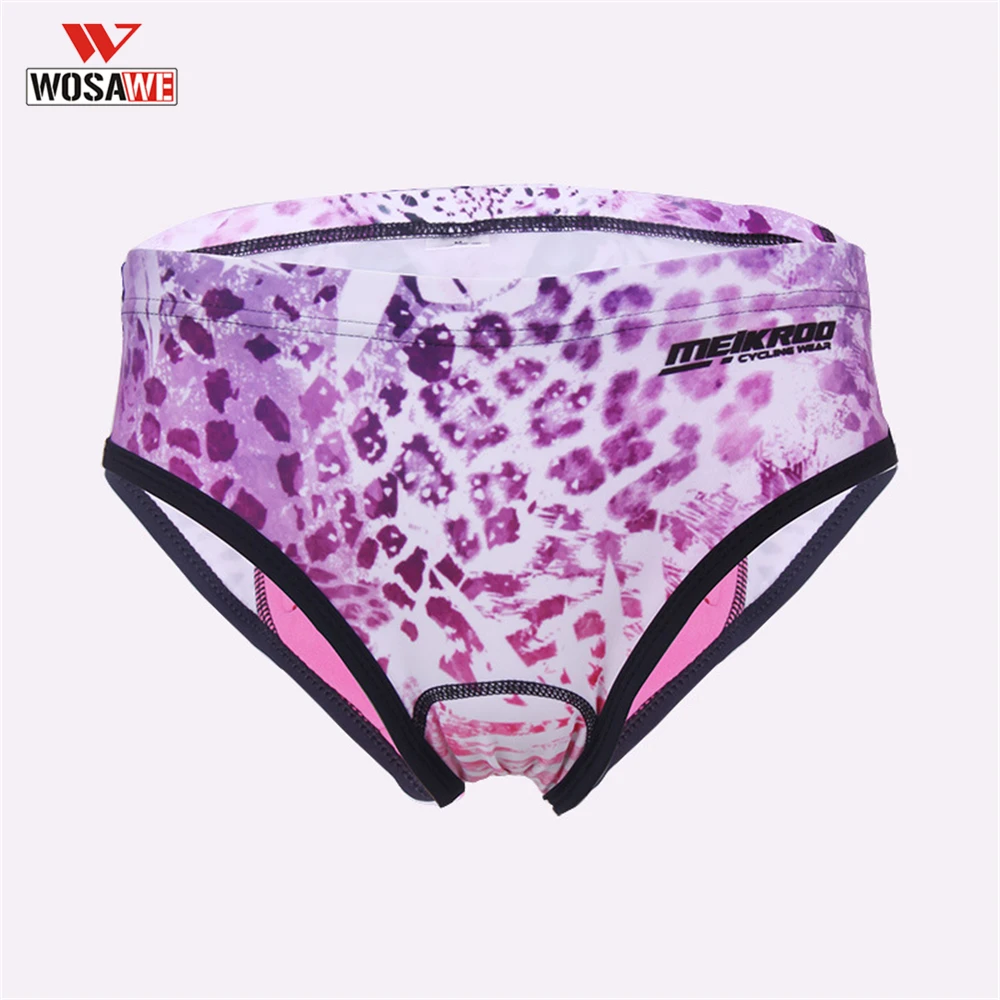 WOSAWE женское нижнее белье для велоспорта шорты с 3D гелевой подкладкой треугольные
