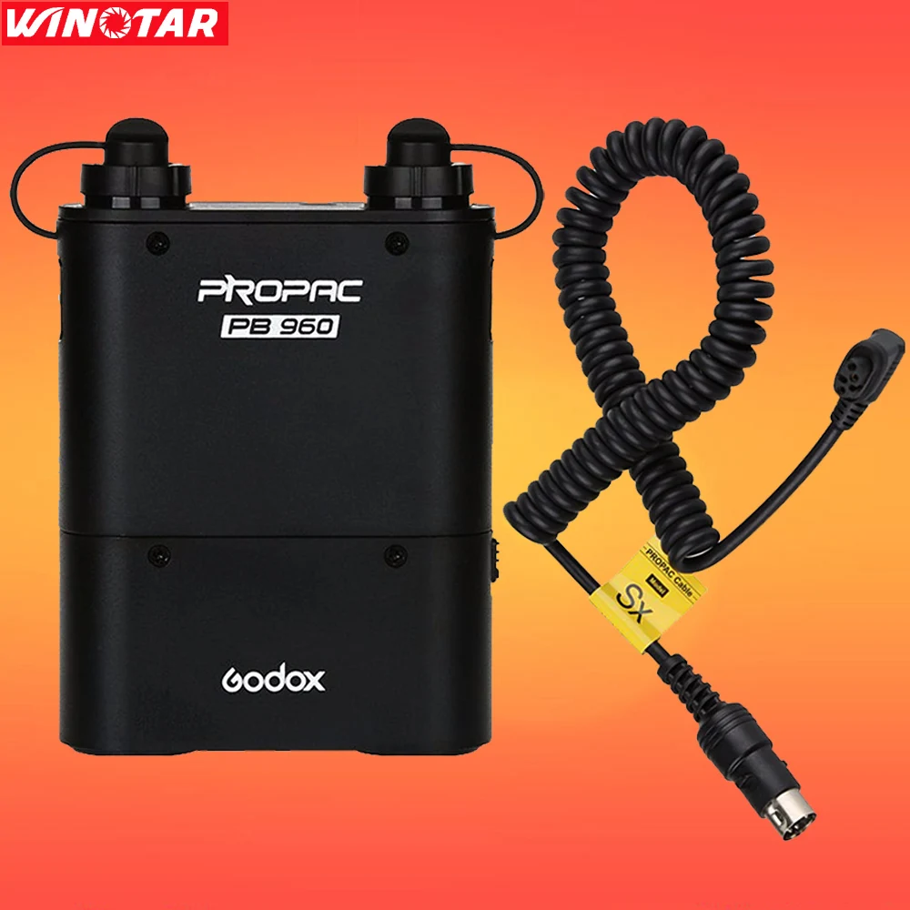 Godox PROPAC литиевый блок питания PB960 Flash Power Battery Pack 4500mAh + кабель Sx для SONY HVL 58AM Speedlite