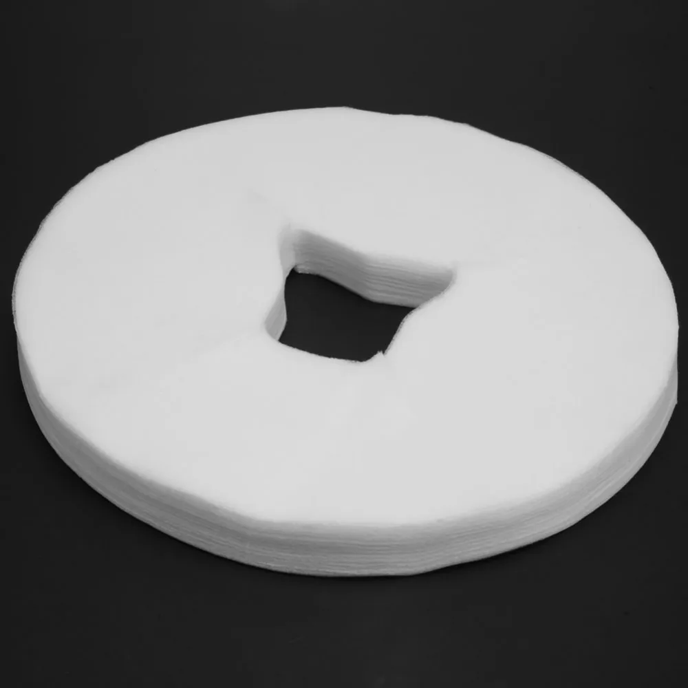 100 шт./компл. одноразовая наволочка для спа из нетканого материала|hole|hole cover |
