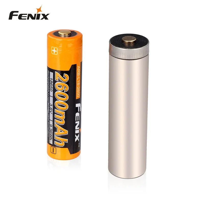 Аккумуляторная литий ионная батарея Fenix ARB L18 2600 3 6 V 18650 2600mAh|Портативные