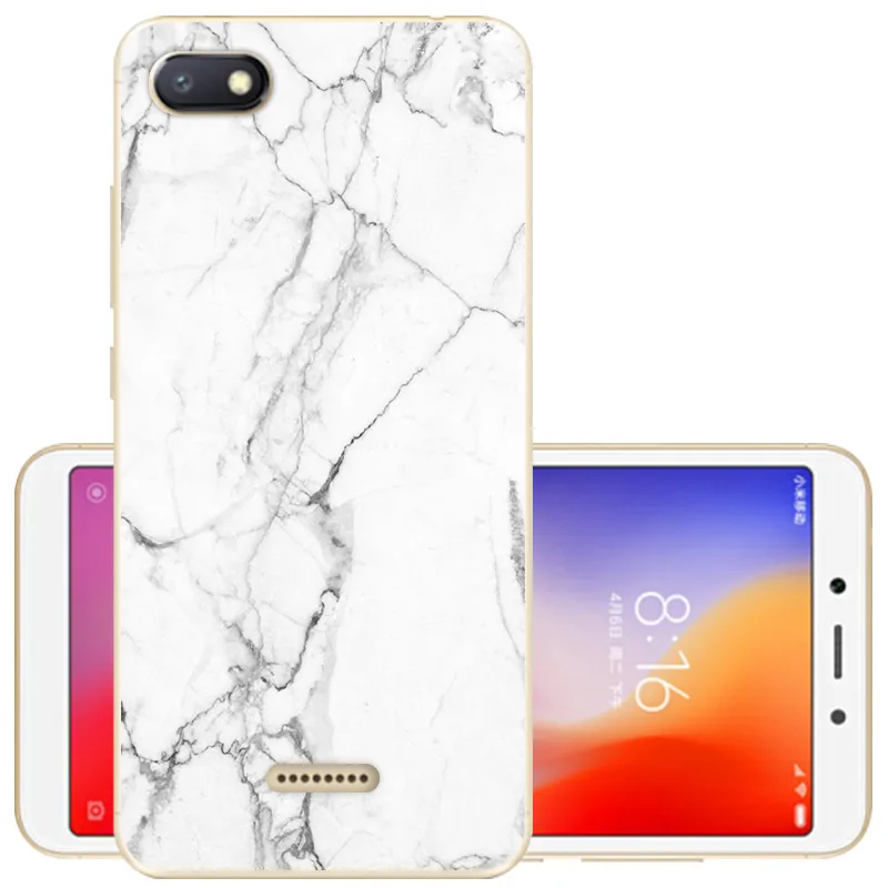 BDL 5,4" для Xiaomi Redmi 6 6A чехол для телефона мягкий силиконовый чехол для Redmi 6A TPU Защитный чехол для Xiaomi Redmi 6 A Redmi6 задняя крышка - Цвет: BDL