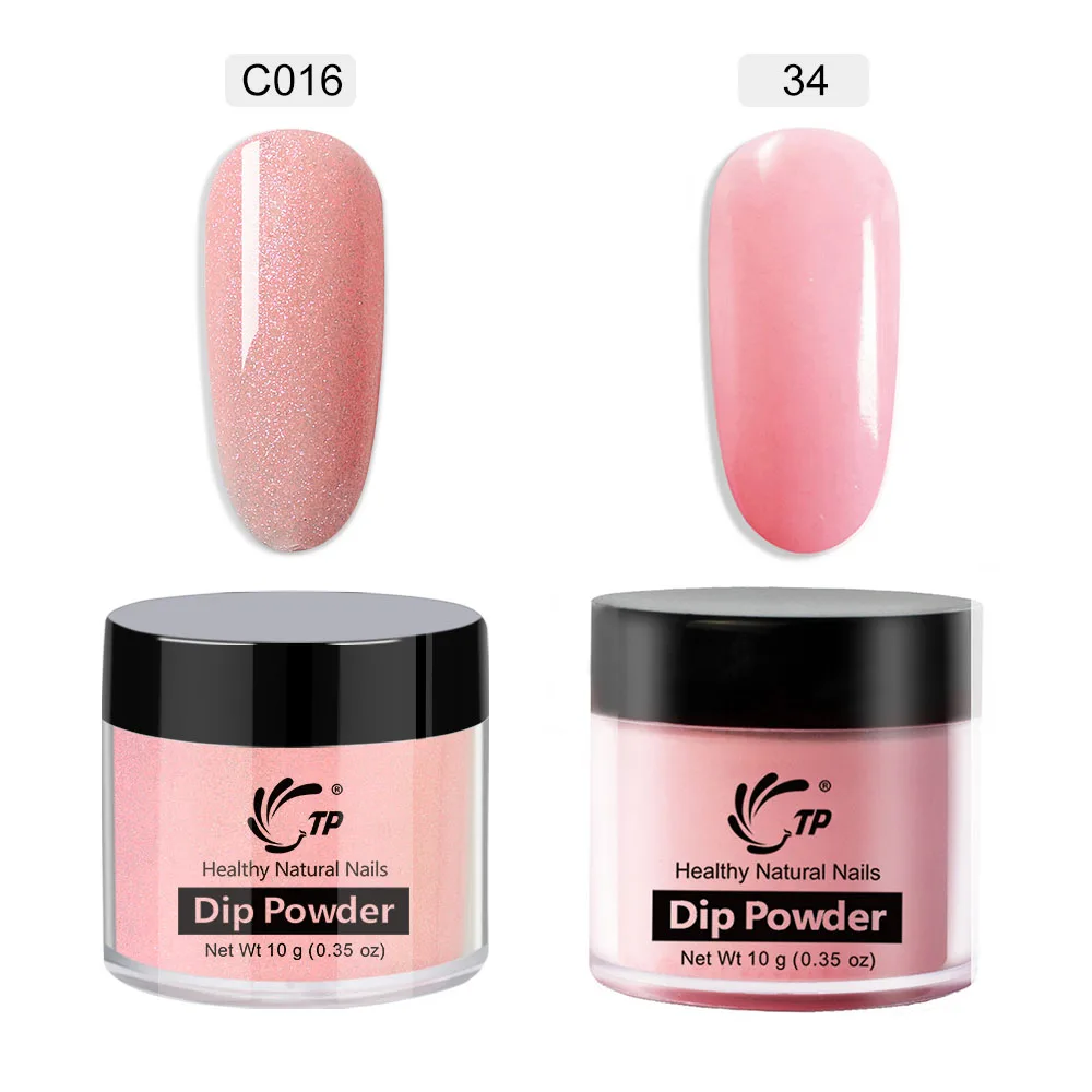 2 шт. перламутровая погружная пудра розового цвета блестящая Пыль для ногтевого