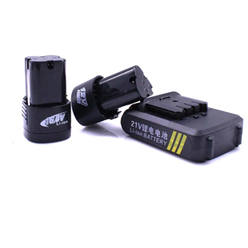 12v 16 8 v 21v литий ионный аккумулятор Аккумуляторная дрель электрическая батарея