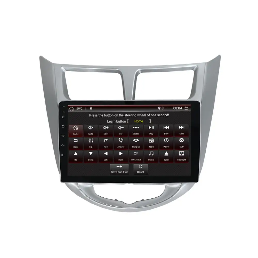Автомобильный мультимедийный плеер Bosion Android 10 0 автомобильный DVD для Hyundai Solaris Verna