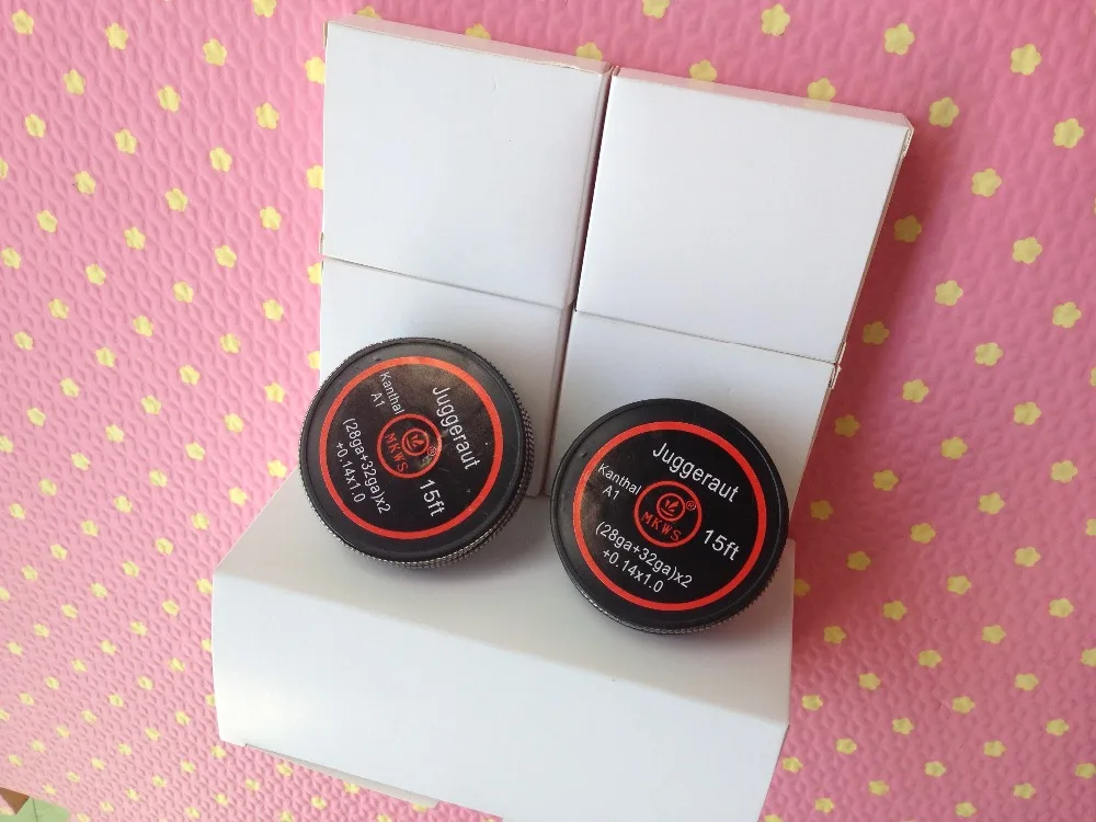 Retail Juggeraut wire Gauge (28ga+32ga)x2+0.14x1.0 15feet vapor tech Heating kA1 for DIY RDA RBA Atomizer | Обустройство дома