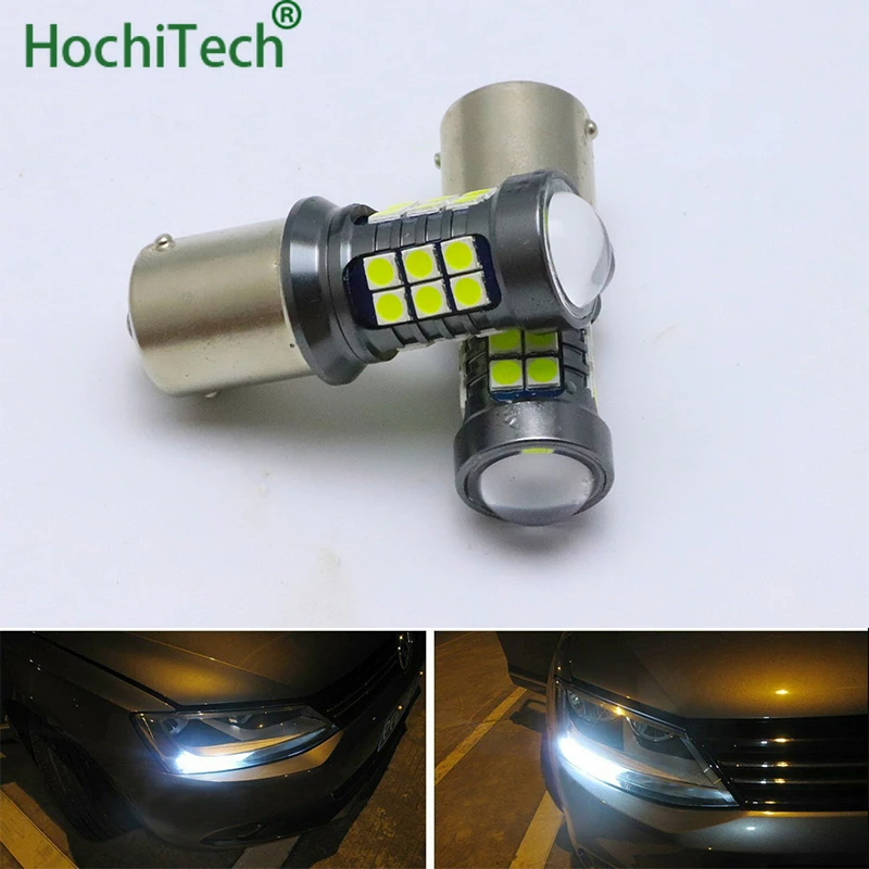 2 шт. супер яркий Canbus Error Free HID Белый 1156 светодиодный лампы для 2011 2017 Volkswagen MK6 Jetta