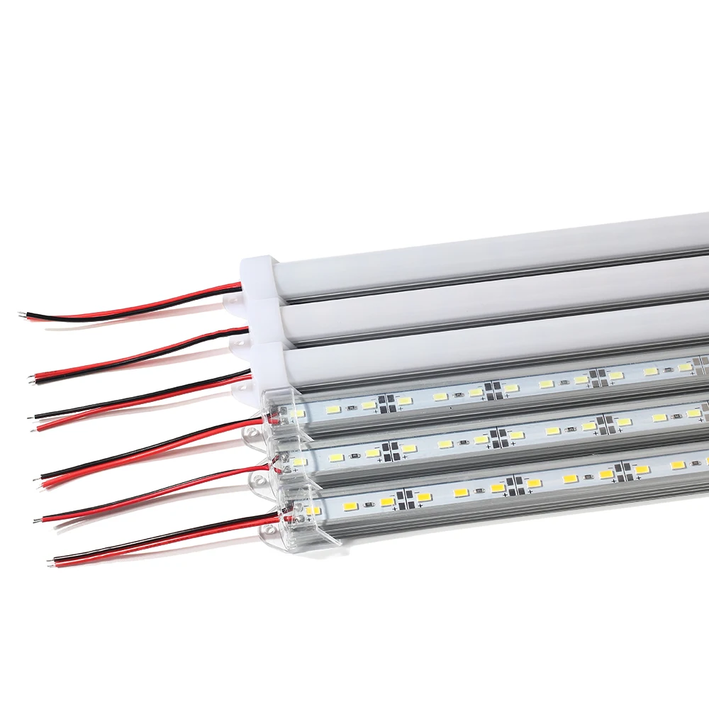 100 шт* 1 метр с фабрики 100 см AC/DC 12V 72 SMD 5730 5630 Светодиодный Жесткий Газа Бар светильник 5730