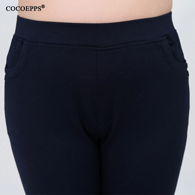 Широкие брюки, женские классические брюки размера плюс, леггинсы, брюки для женщин, большой размер, высокая талия, теплые черные брюки, женская одежда