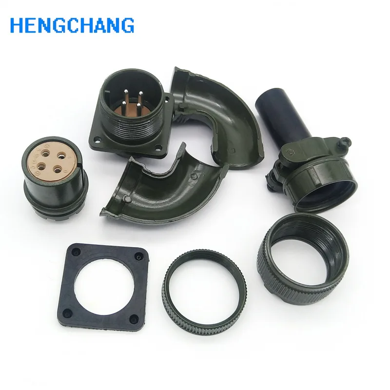 MS3102 3108A 18 10S правый угол 4 pin авиационный разъем для датчика зажигания servo Мотор