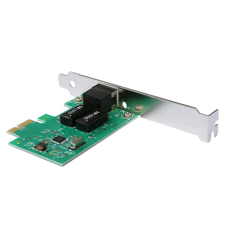 Гигабитный NIC Настольный PCI-E сетевой GbE 10/100/1000 МБ LAN адаптер карта низкопрофильный
