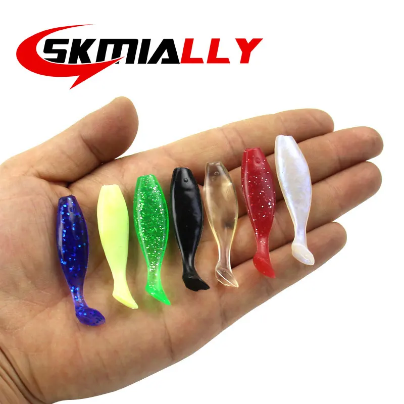 10 шт. искусственная рыболовная приманка 5 см 1 94 г|fake bait|soft wormfishing lure |