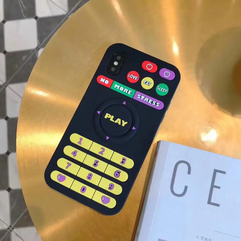 Брендовый уникальный чехол для телефона Popcorn мягкий силиконовый iPhone11 Xsmax 6s 8plus 7plus