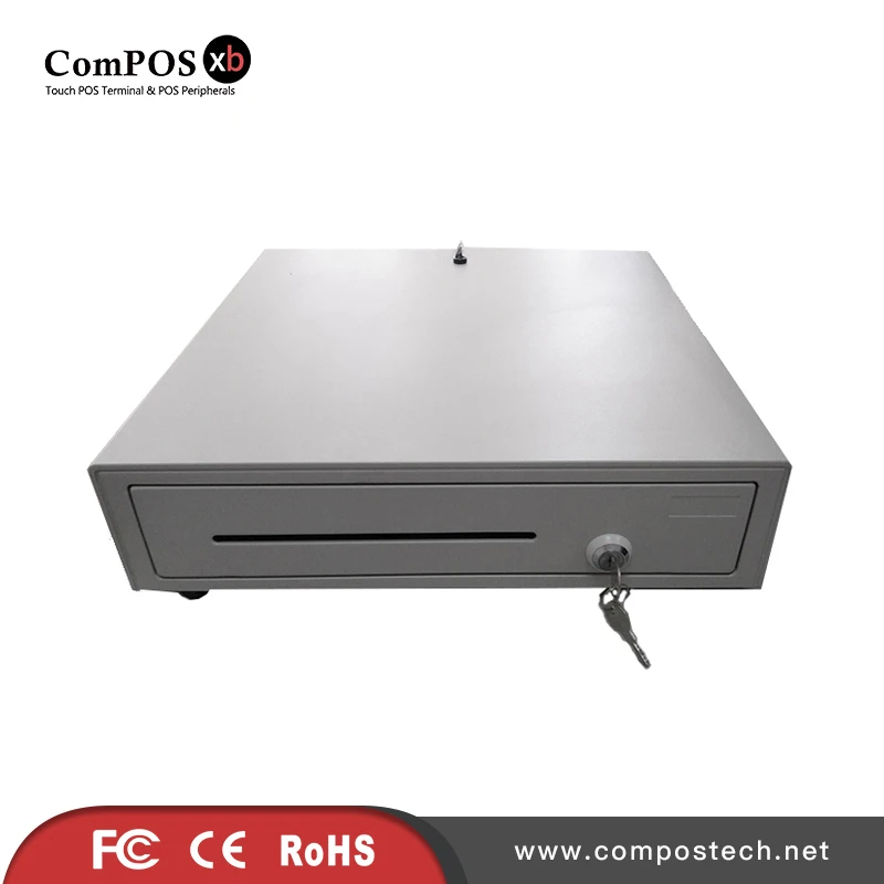 China Cash Drawer POS Cash Drawer Five Grids Three Section of The Cash Box with RJ11 Interface images - 6