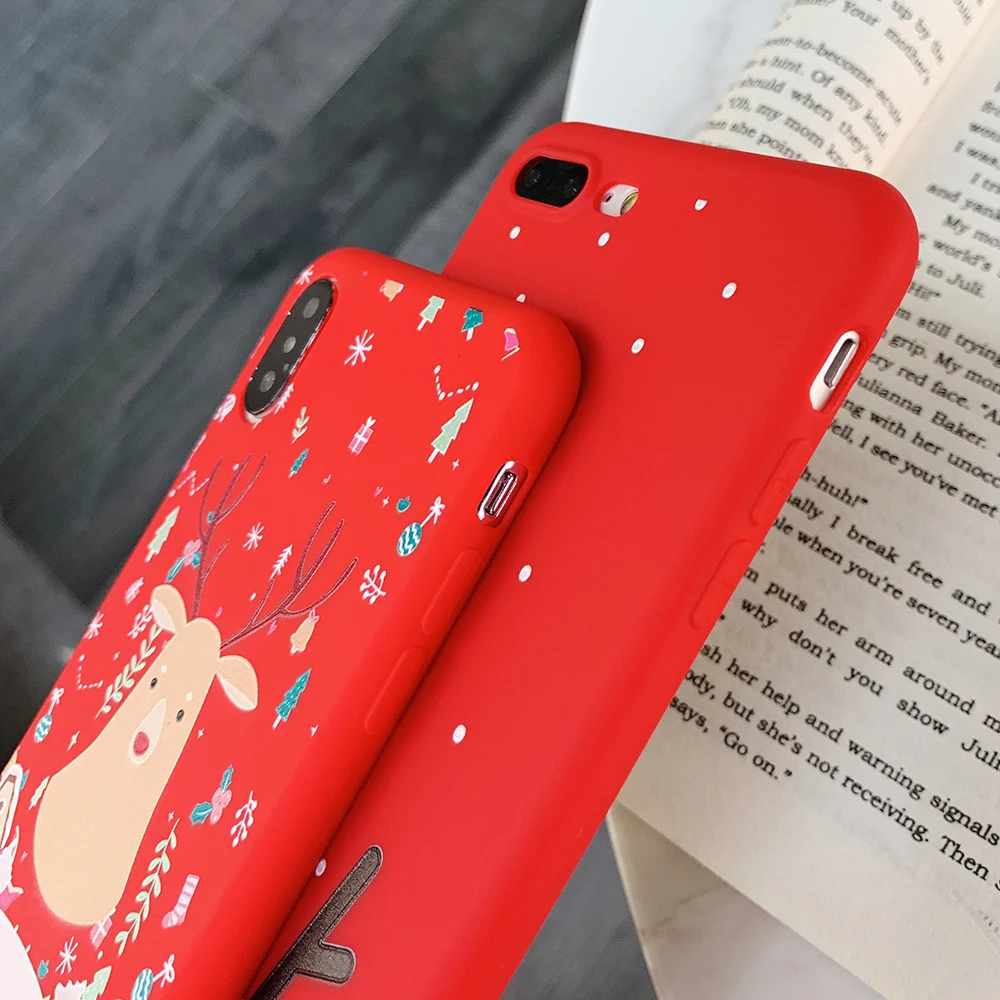 3D милый мультфильм телефон чехол для iPhone 6 S 7 8 плюс XS Max матовый Conque iPhone7 Мягкий