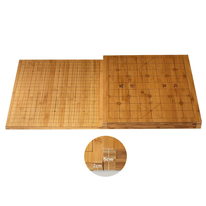 BSTFAMLY Go Chess 19Road Chessboard 44 см * 47 2 Back is Chinese Old Game of Weiqi International Checkers LB33|game go|go chessgame go |