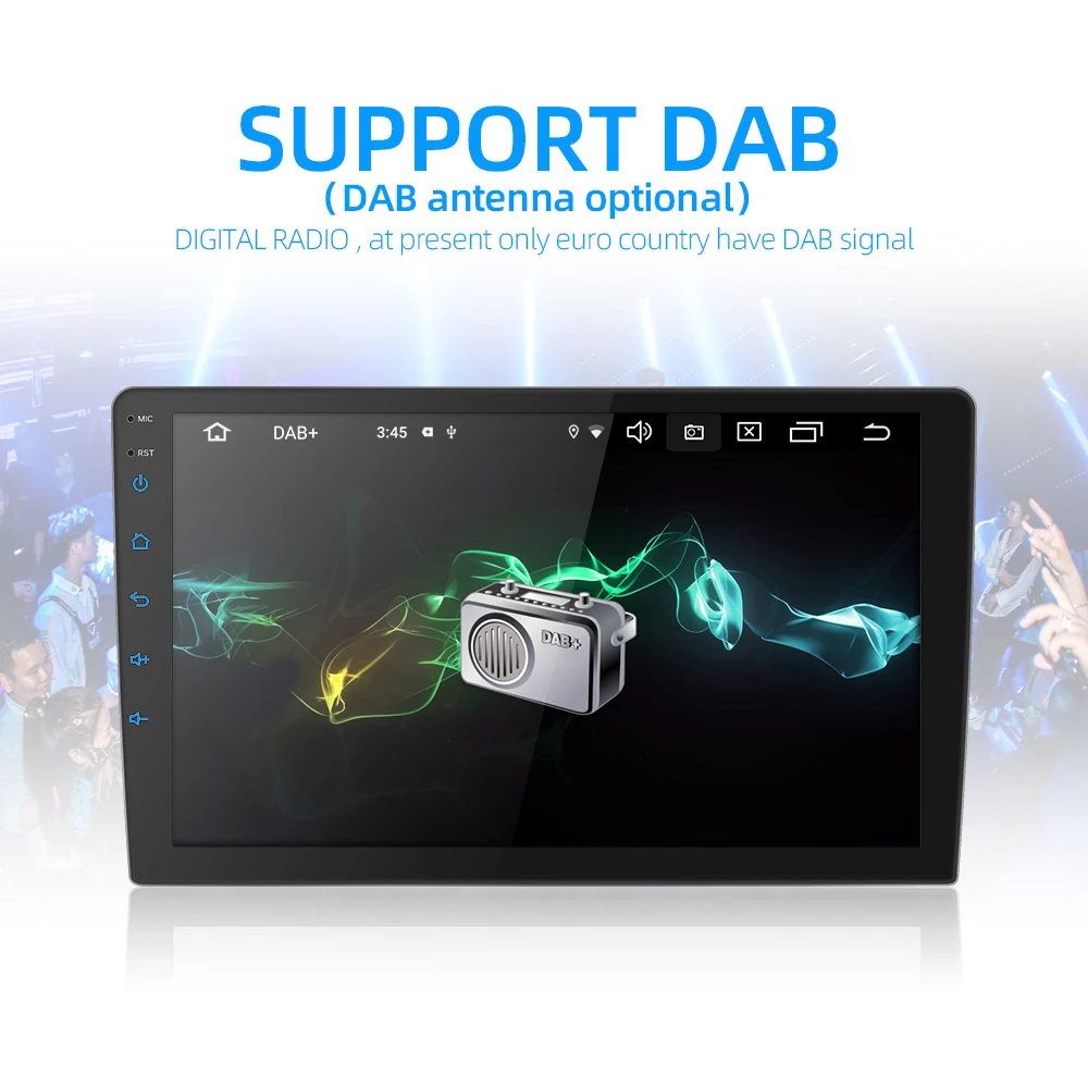 Ips DSP 2din Android 9 мультимедийный плеер универсальный gps Navi авторадио Wifi 3g стерео радио видео плеер для Verna PASSAT Nissian