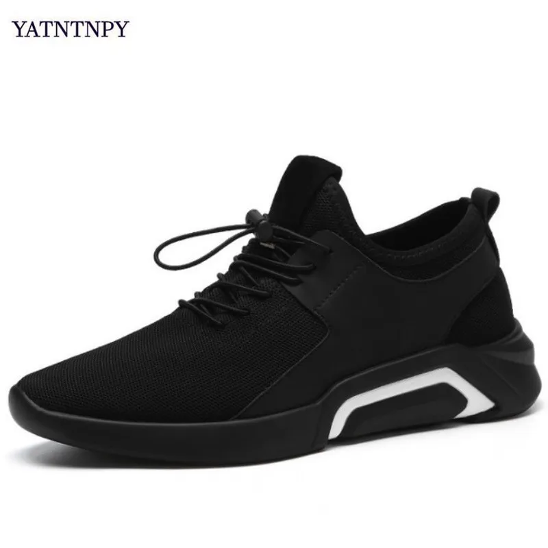 YATNTNPY Casual sports men's boots winter with fur cheap warm snow work shoes fashion rubber | Обувь