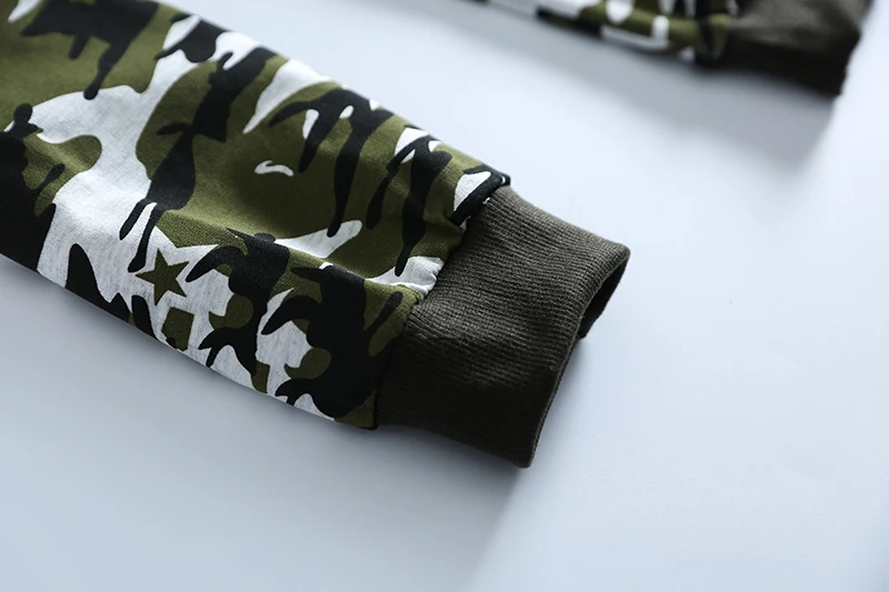 spring military jungle camouflage pattern cotton baby pants 0-36 months boy Sports |